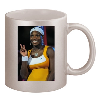 Serena Williams 11oz Metallic Silver Mug