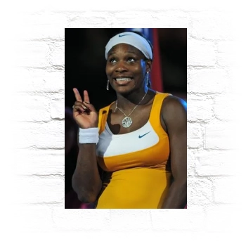 Serena Williams Metal Wall Art