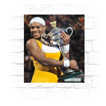 Serena Williams Metal Wall Art