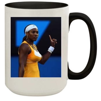 Serena Williams 15oz Colored Inner & Handle Mug