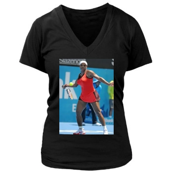 Serena Williams Women's Deep V-Neck TShirt