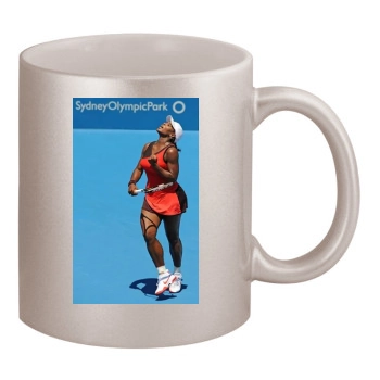 Serena Williams 11oz Metallic Silver Mug