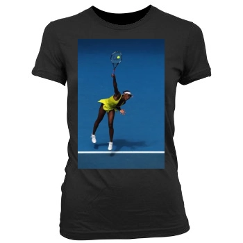 Serena Williams Women's Junior Cut Crewneck T-Shirt