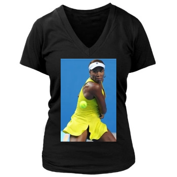 Serena Williams Women's Deep V-Neck TShirt