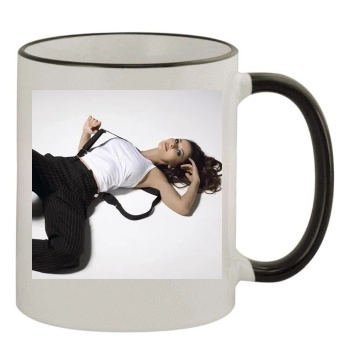 Shania Twain 11oz Colored Rim & Handle Mug