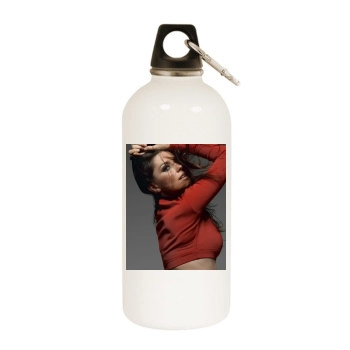 Shania Twain White Water Bottle With Carabiner