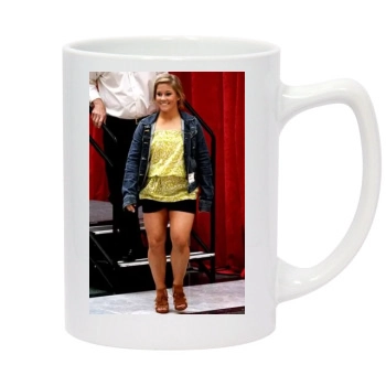 Shawn Johnson 14oz White Statesman Mug