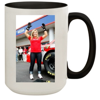 Shawn Johnson 15oz Colored Inner & Handle Mug