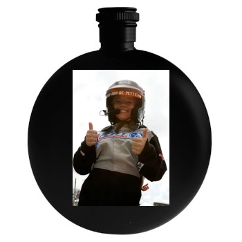 Shawn Johnson Round Flask