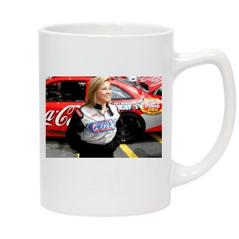 Shawn Johnson 14oz White Statesman Mug