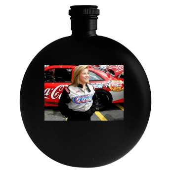 Shawn Johnson Round Flask