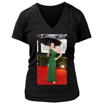 Sigourney Weaver Women's Deep V-Neck TShirt