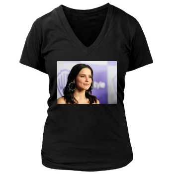 Sophia Bush Women's Deep V-Neck TShirt