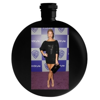 Stacy Keibler Round Flask