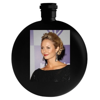 Stacy Keibler Round Flask