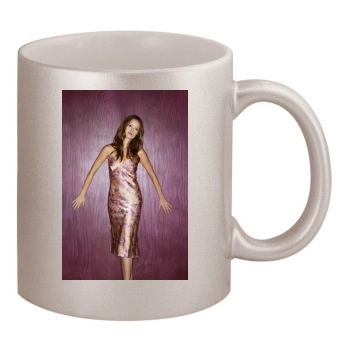 Summer Glau 11oz Metallic Silver Mug