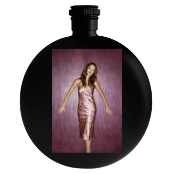 Summer Glau Round Flask