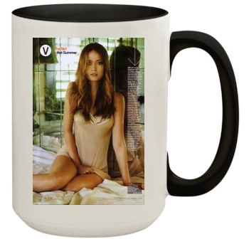 Summer Glau 15oz Colored Inner & Handle Mug