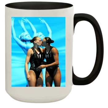 Syncro Swim 15oz Colored Inner & Handle Mug