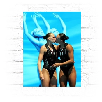 Syncro Swim Metal Wall Art