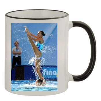 Syncro Swim 11oz Colored Rim & Handle Mug