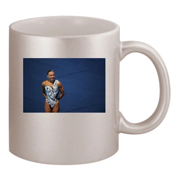 Syncro Swim 11oz Metallic Silver Mug