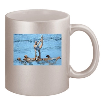 Syncro Swim 11oz Metallic Silver Mug