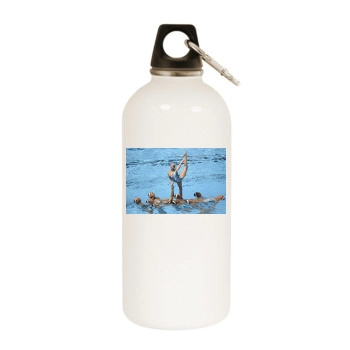 Syncro Swim White Water Bottle With Carabiner