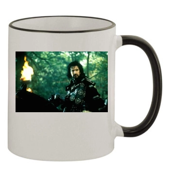 Alan Rickman 11oz Colored Rim & Handle Mug