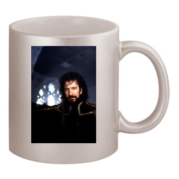 Alan Rickman 11oz Metallic Silver Mug