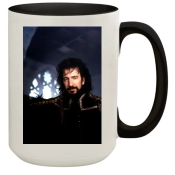 Alan Rickman 15oz Colored Inner & Handle Mug