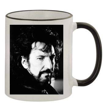 Alan Rickman 11oz Colored Rim & Handle Mug