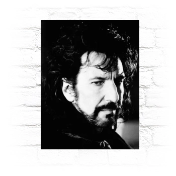 Alan Rickman Metal Wall Art