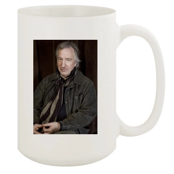 Alan Rickman 15oz White Mug