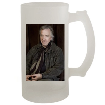 Alan Rickman 16oz Frosted Beer Stein