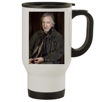 Alan Rickman Stainless Steel Travel Mug