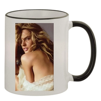 Alessandra Ambrosio 11oz Colored Rim & Handle Mug