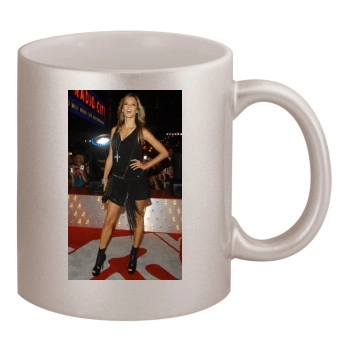 Alessandra Ambrosio 11oz Metallic Silver Mug