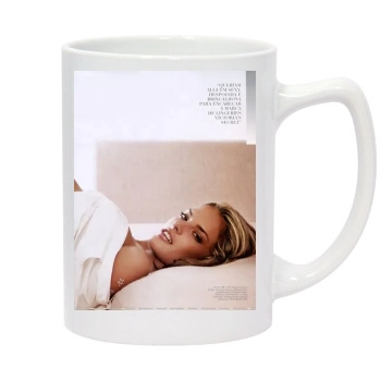 Alessandra Ambrosio 14oz White Statesman Mug