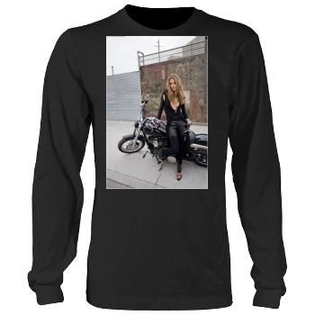 Alessandra Ambrosio Men's Heavy Long Sleeve TShirt