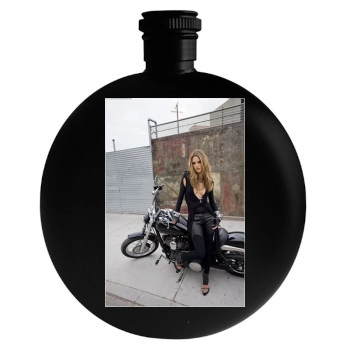 Alessandra Ambrosio Round Flask