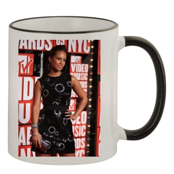 Alicia Keys 11oz Colored Rim & Handle Mug