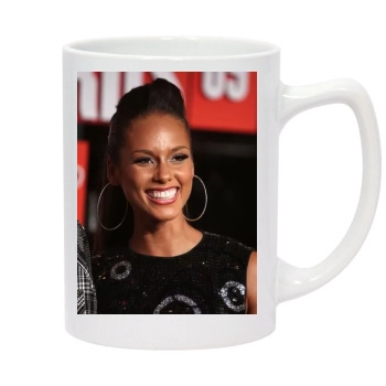 Alicia Keys 14oz White Statesman Mug