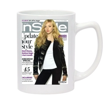 Amanda Seyfried 14oz White Statesman Mug