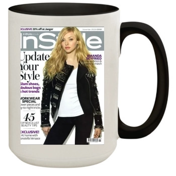 Amanda Seyfried 15oz Colored Inner & Handle Mug