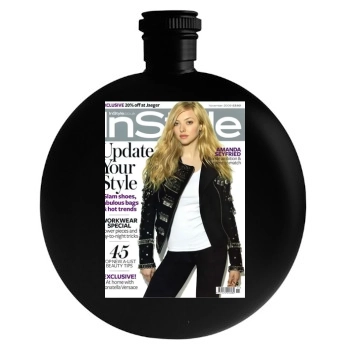 Amanda Seyfried Round Flask