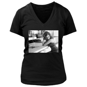 Amy Adams Women's Deep V-Neck TShirt