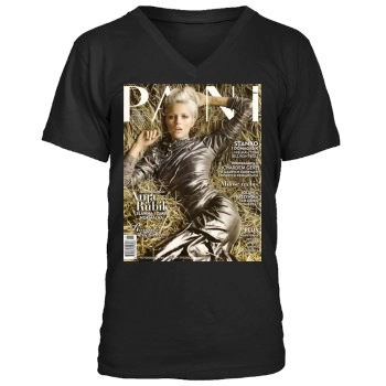 Anja Rubik Men's V-Neck T-Shirt