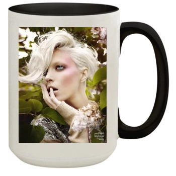 Anja Rubik 15oz Colored Inner & Handle Mug