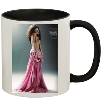 Anna Friel 11oz Colored Inner & Handle Mug